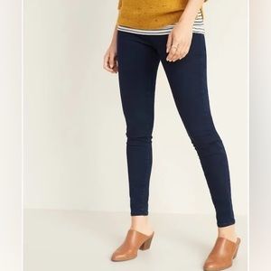 Old Navy Mid-Rise Super Skinny Jegging Dark Wash